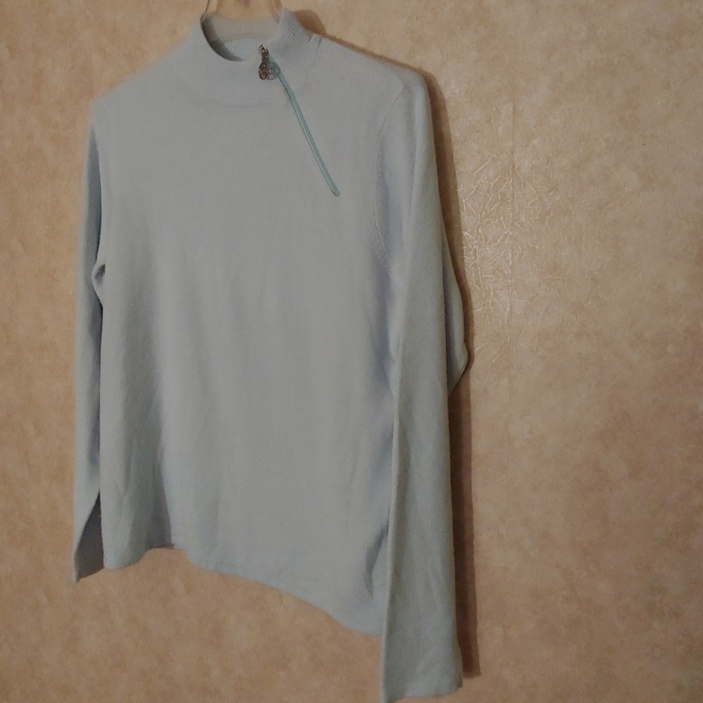 Luxe Ice Blue Sweater PL